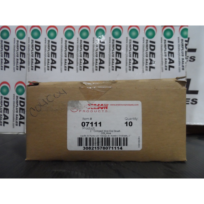 ANDERSON PRODUCTS 7111 BRUSH|Factory Sealed Packaging|New In Box|New No Box|Used|Reconditioned