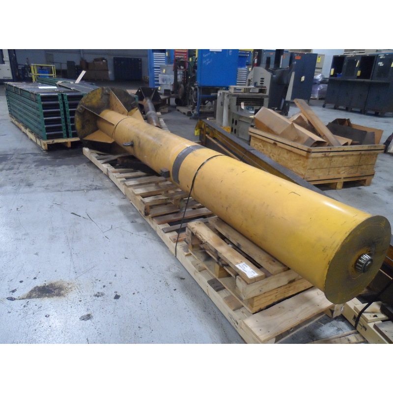 JIB CRANE, BASE-MAST: 12′ , 6 ANCHOR BOLTS, MAST DIA: 15” – BOOM: 14′ , 1 TON
