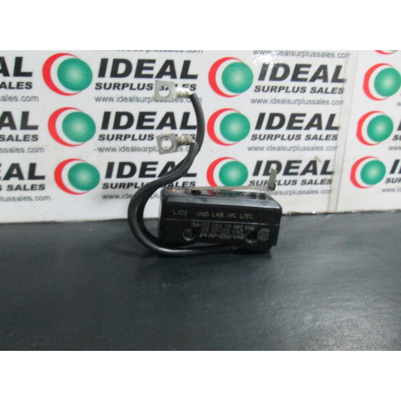 SWITCH, MICRO BZ-RL77, 15A-125 250 OR 480VAC, 1/8HP-125VAC, 1/4HP-250VAC, LIMIT SWITCH