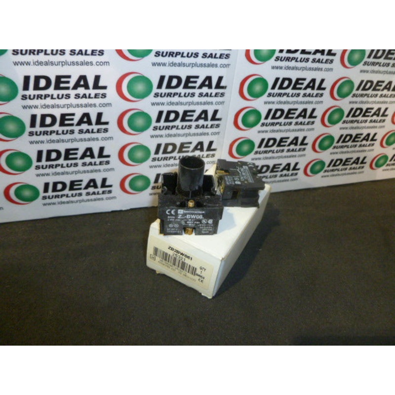 TELEMECANIQUE ZB2BW061 MODULE|Factory Sealed Packaging|New In Box|New No Box|Used|Reconditioned