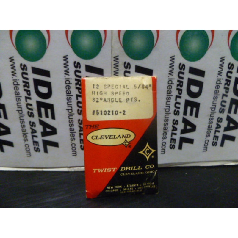 CLEVELAND 5102102 DRILL|Factory Sealed Packaging|New In Box|New No Box|Used|Reconditioned