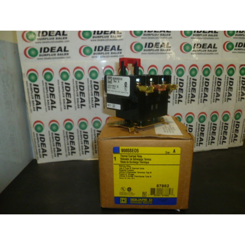 SQUARE D 9065SE05 RELAY|Factory Sealed Packaging|New In Box|New No Box|Used|Reconditioned