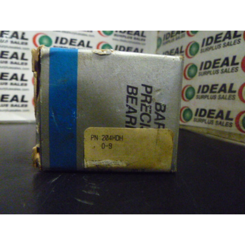 BEARING, BARDEN – 204HDH|Factory Sealed Packaging|New In Box|New No Box|Used|Reconditioned