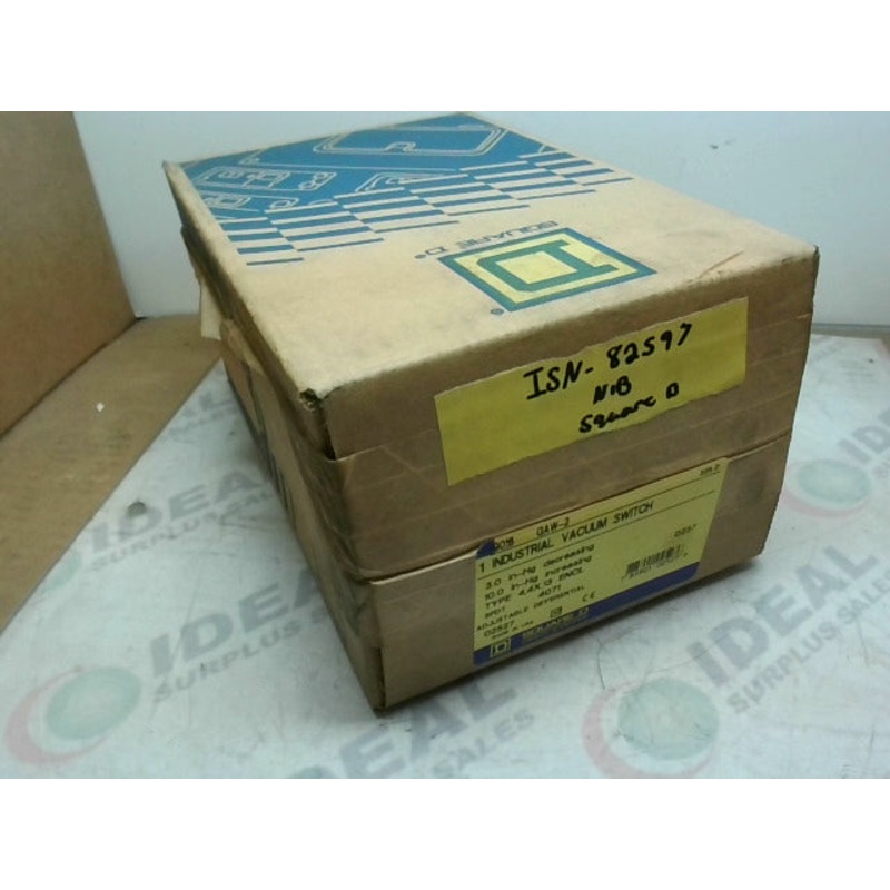 Square D 9016GAW2 Vacuum Switch 10A 480V Factory Sealed!