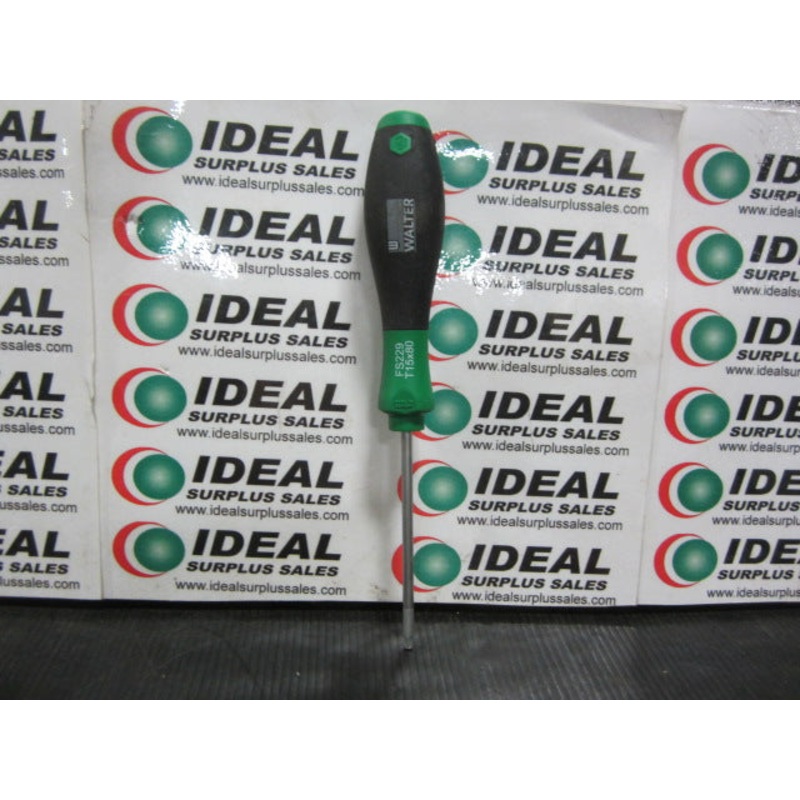 Walter FS229 Screwdriver T15 X 80 Star Pattern Driver