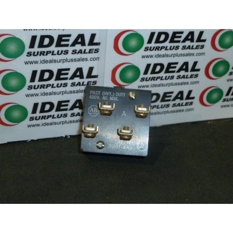 ALLEN-BRADLEY  800T-XA9 – CONTACT BLOCK, 1-NO, 1-NC