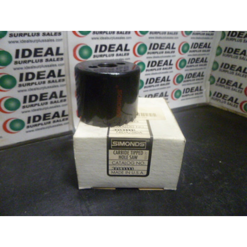 CARBIDE TIPPED HOLE SAW, SIMONDS 36030000, 2X5/8-18