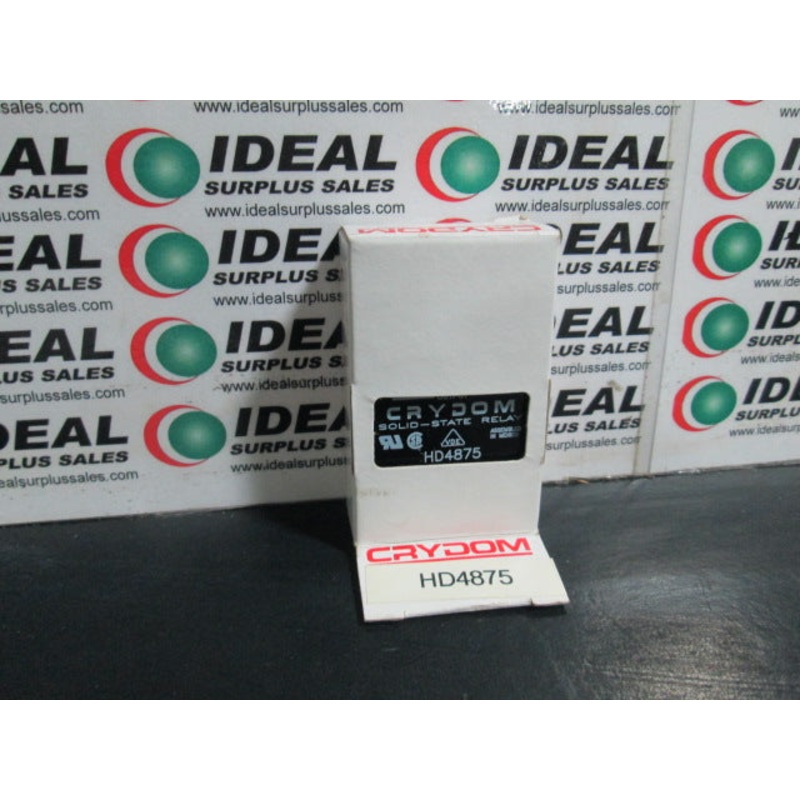 CRYDOM HD4875|Factory Sealed Packaging|New In Box|New No Box|Used|Reconditioned