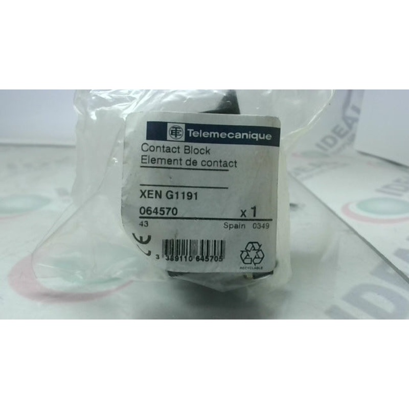 TELEMECANIQUE XENG1191 BLOCK|Factory Sealed Packaging|New In Box|New No Box|Used|Reconditioned