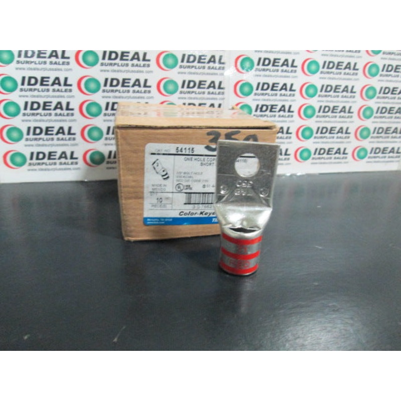 THOMAS AND BETTS 54115|Factory Sealed Packaging|New In Box|New No Box|Used|Reconditioned