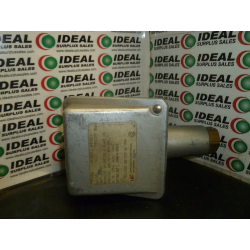 UNITED ELECTRIC CONTROLS H100702 SWITCH