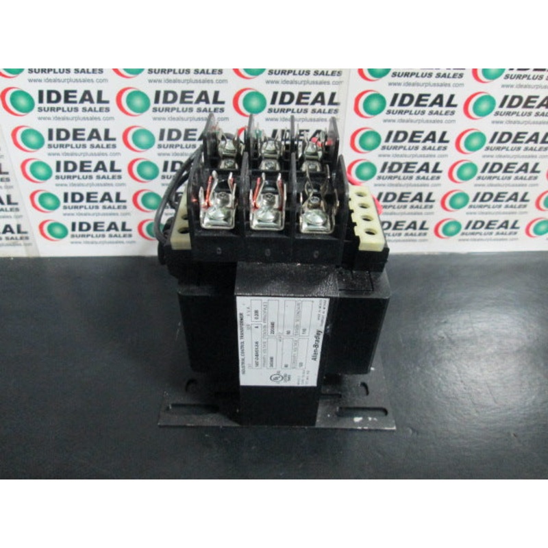 Allen Bradley 1497-D-BASX-3-N 200VA Control Transformer 240/480V Primary 120/110V Secondary