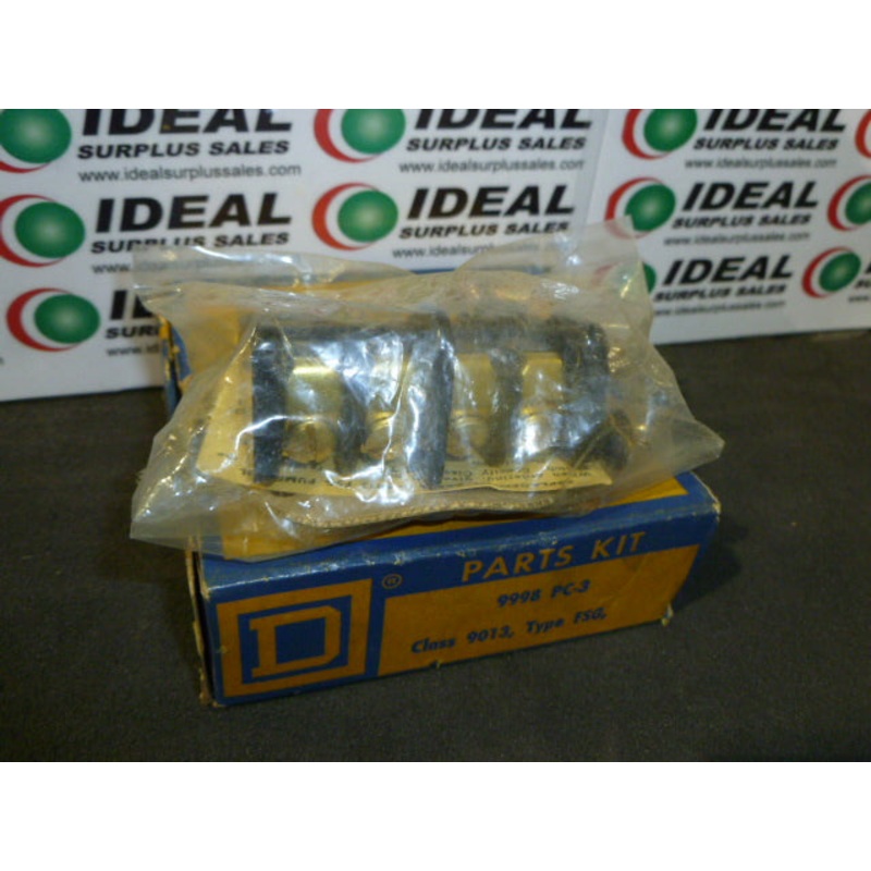 SQUARE D 9998PC3 CONTACT KIT|Factory Sealed Packaging|New In Box|New No Box|Used|Reconditioned