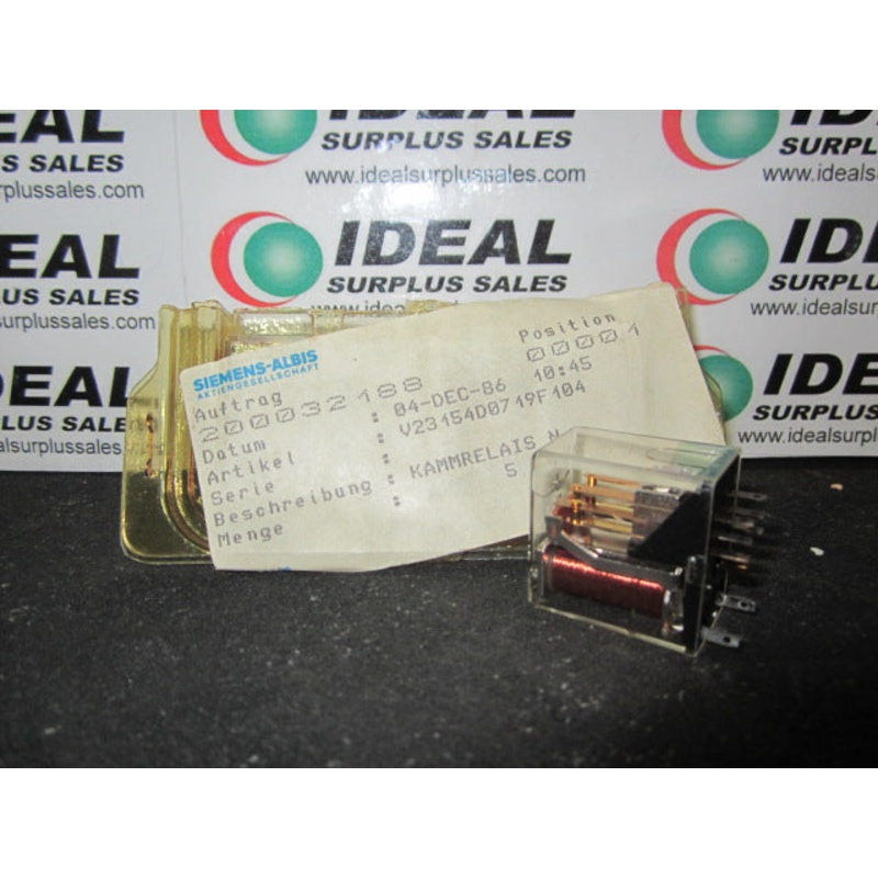 SIEMENS, V23154D0719F104 – RELAY