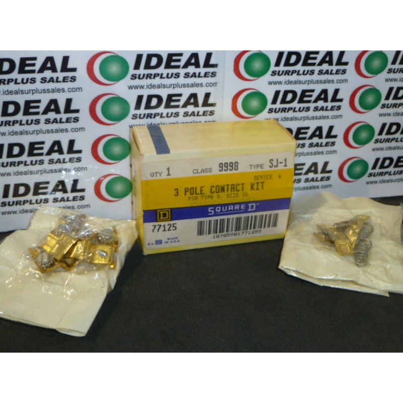 SQUARE D 9998SJ1 CONTACT|Factory Sealed Packaging|New In Box|New No Box|Used|Reconditioned