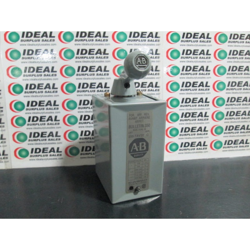 SWITCH, ALLEN BRADLEY 350-TAV32, REVERSING DRUM SWITCH