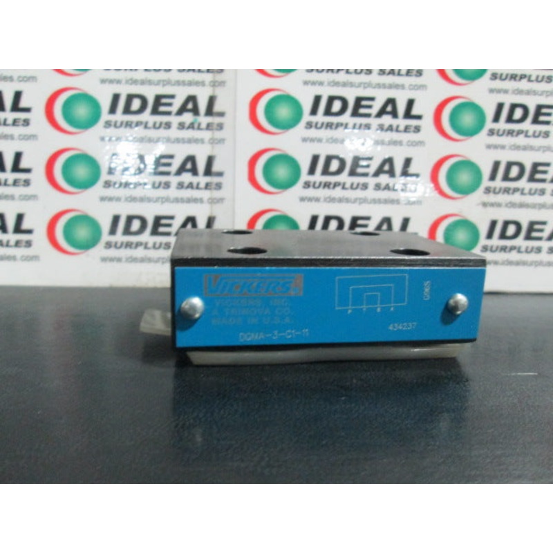 VICKERS DGMA3C111 PLATE|Factory Sealed Packaging|New In Box|New No Box|Used|Reconditioned