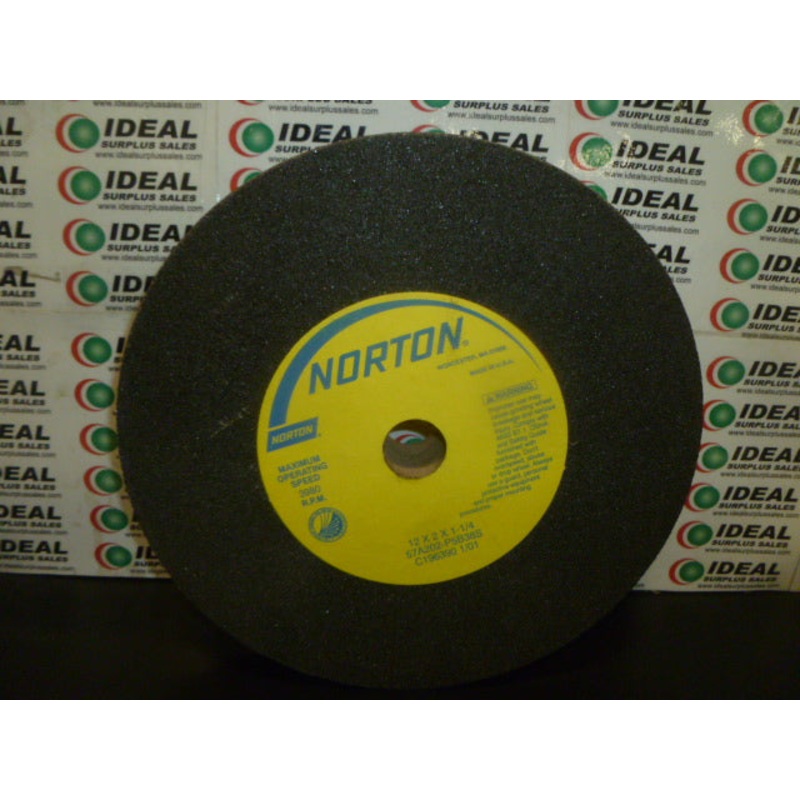 WHEEL, NORTON – 57A202-P5B38S, GRINDING WHEEL 12 X 2 X 1-1/4
