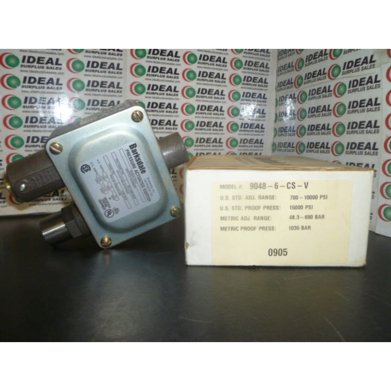 BARKSDALE 90486CSV|Factory Sealed Packaging|New In Box|New No Box|Used|Reconditioned