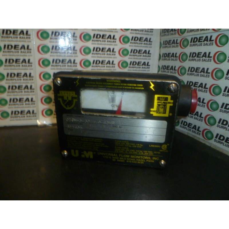 Universal Flow Monitor 01GM-3-300V.9-A3WR Flow Meter 1.5-0 GPM