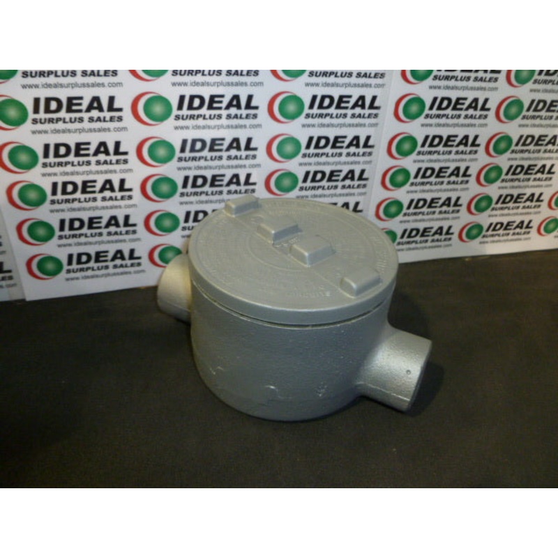 APPLETON ELECTRIC  GRC50 – BOX, 1/2IN, MALLEABLE IRON, CONDUIT BOX, EXPLOSION PROOF