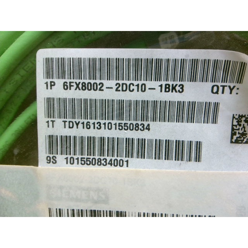 SIEMENS 6FX8002-2DC10-1BK3 Signal Cable