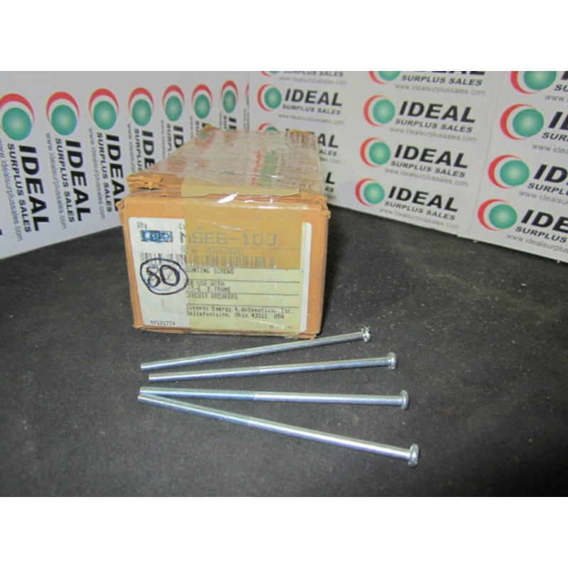 Siemens MSE6 Breaker Mount Screw Kit (QTY)