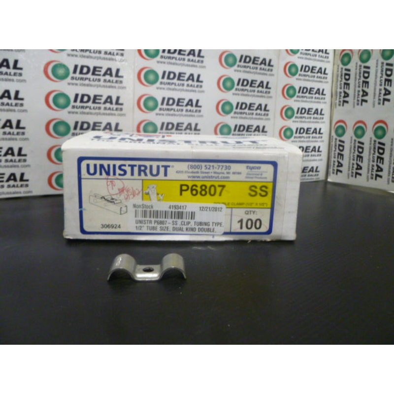 TYCO UNISTRUT P6807|Factory Sealed Packaging|New In Box|New No Box|Used|Reconditioned