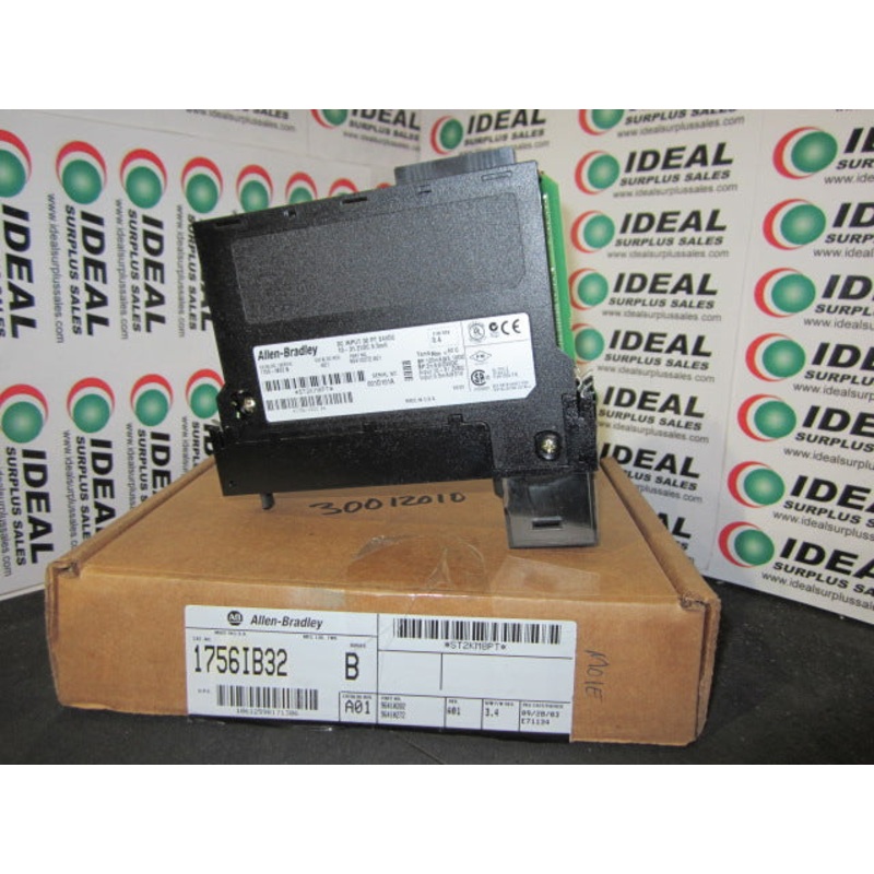 Allen Bradley 1756-IB32 /B DC Input Module 32 PT 24VDC 10-31.2VDC 5.5mA