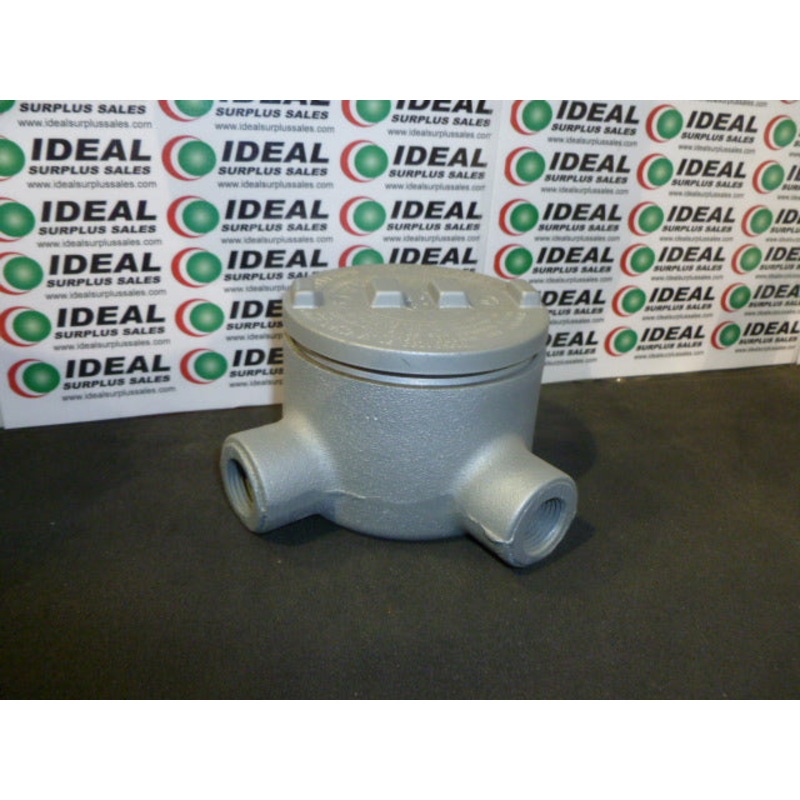 APPLETON ELECTRIC  GRL50 – BOX, 1/2IN, MALLEABLE IRON, GROUNDED, EXPLOSION PROOF