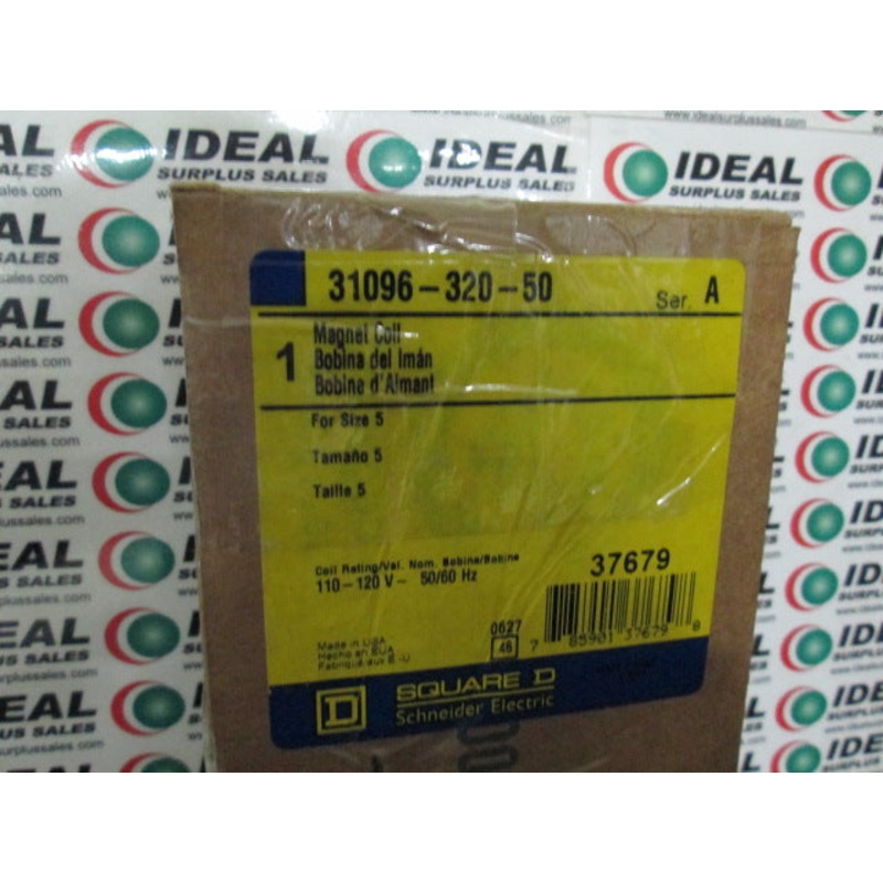 Square D 31096-320-50 Magnetic Coil for Size 5 Starter