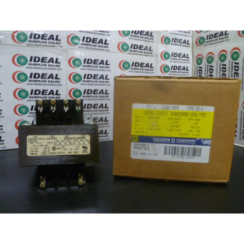 Square D 83751 Control Circuit Transformer Open Type