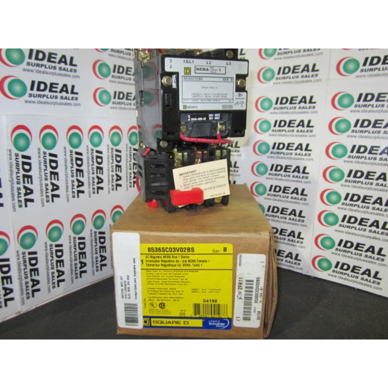 SQUARE D 8536SC03V02BS|Factory Sealed Packaging|New In Box|New No Box|Used|Reconditioned