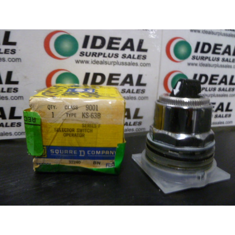 SQUARE D 9001KS63B|Factory Sealed Packaging|New In Box|New No Box|Used|Reconditioned