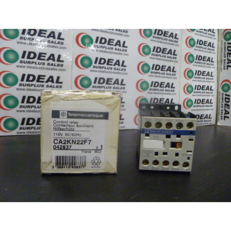 TELEMECANIQUE CA2KN-22-F7|Factory Sealed Packaging|New In Box|New No Box|Used|Reconditioned