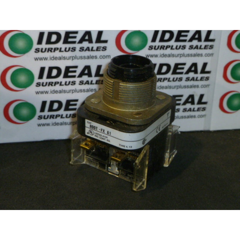 ALLEN BRADLEY 800T-FXA1 Housing Only Switch 30.5MM Type 4/13 2 POS.