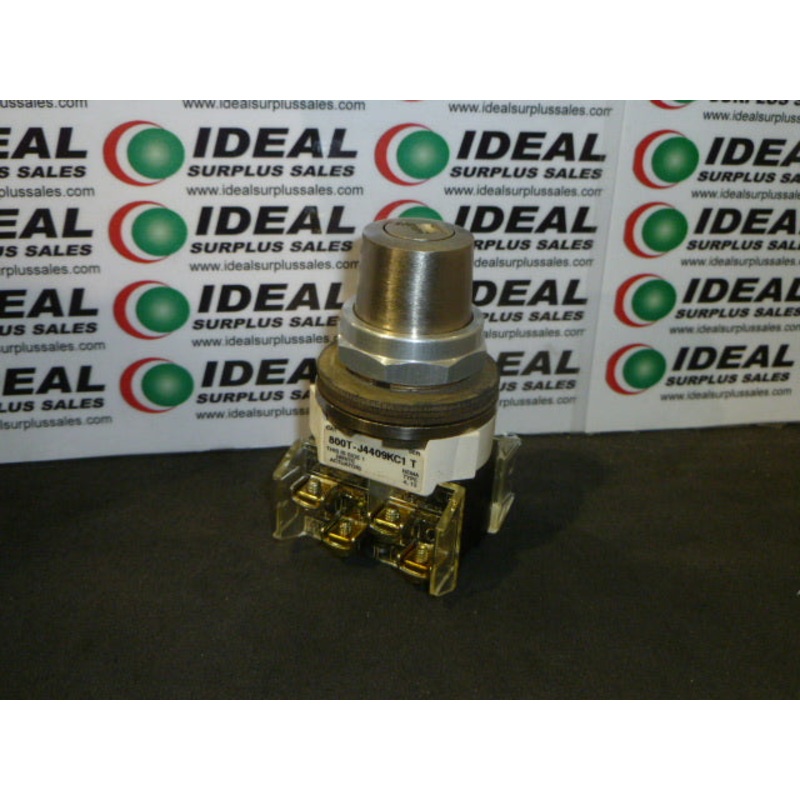 ALLEN BRADLEY 800T-J4409KC1 Switch Operator For Selector Switch Locking Cylinder No Key