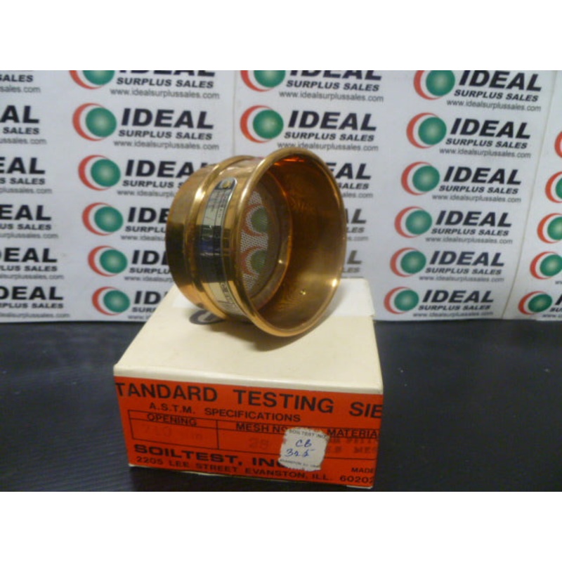 SOILTEST ASTME11|Factory Sealed Packaging|New In Box|New No Box|Used|Reconditioned