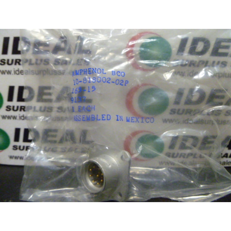AMPHENOL 1081800202P|Factory Sealed Packaging|New In Box|New No Box|Used|Reconditioned