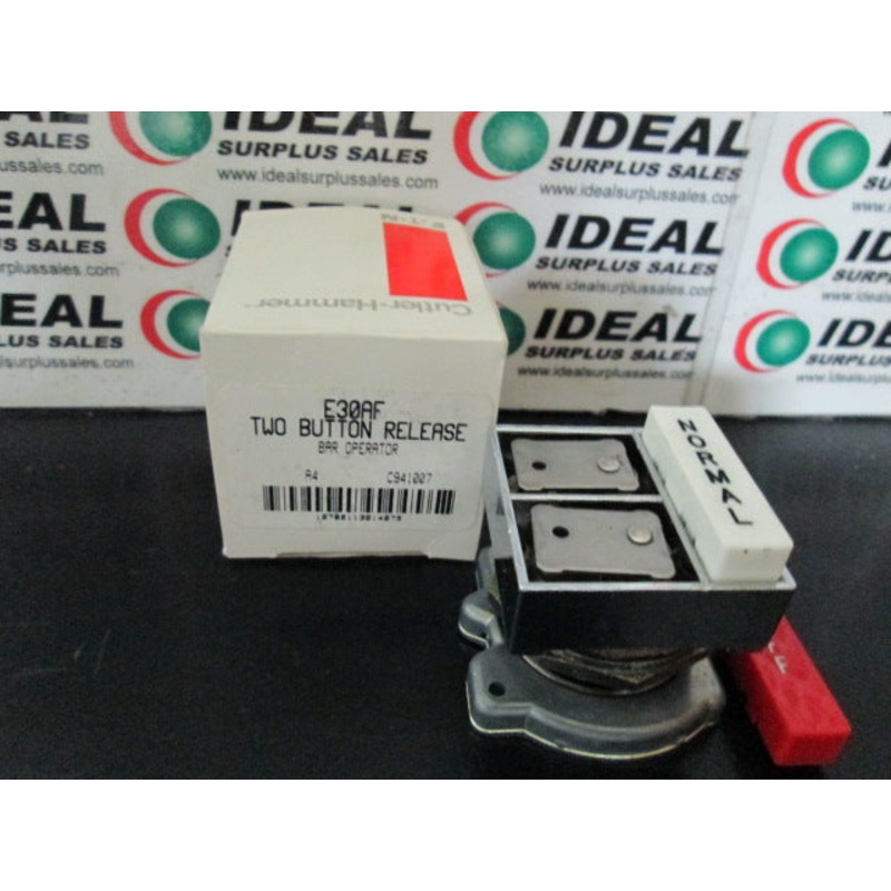 CUTLER HAMMER E30AF SWITCH|Factory Sealed Packaging|New In Box|New No Box|Used|Reconditioned