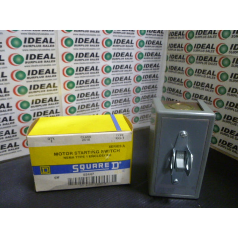 Square D 2510KG1 Manual Motor Starting Switch 30A