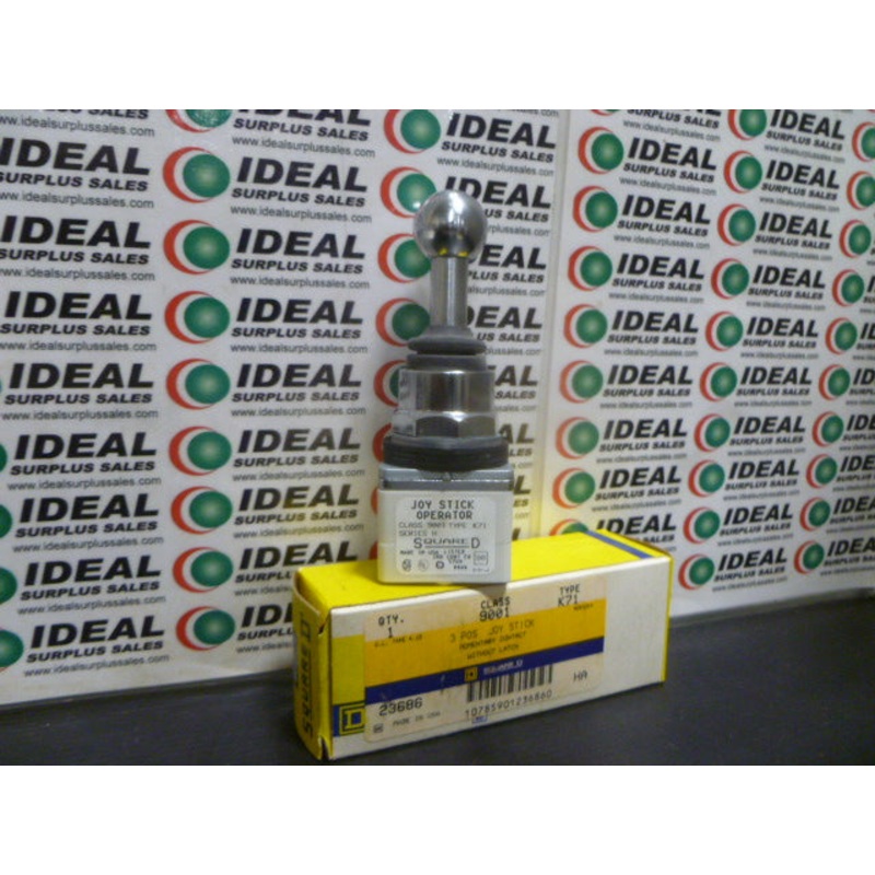 Square D 9001-K71 Joystick Operator 3 Position Momentary