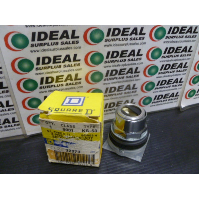 Square D 9001-KS-53 Selector Switch W/O Twist Top