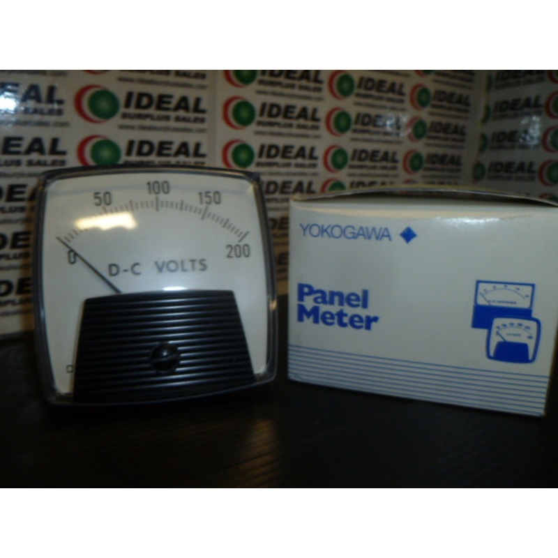 YOKOGAWA MC02738 PANEL METER|Factory Sealed Packaging|New In Box|New No Box|Used|Reconditioned