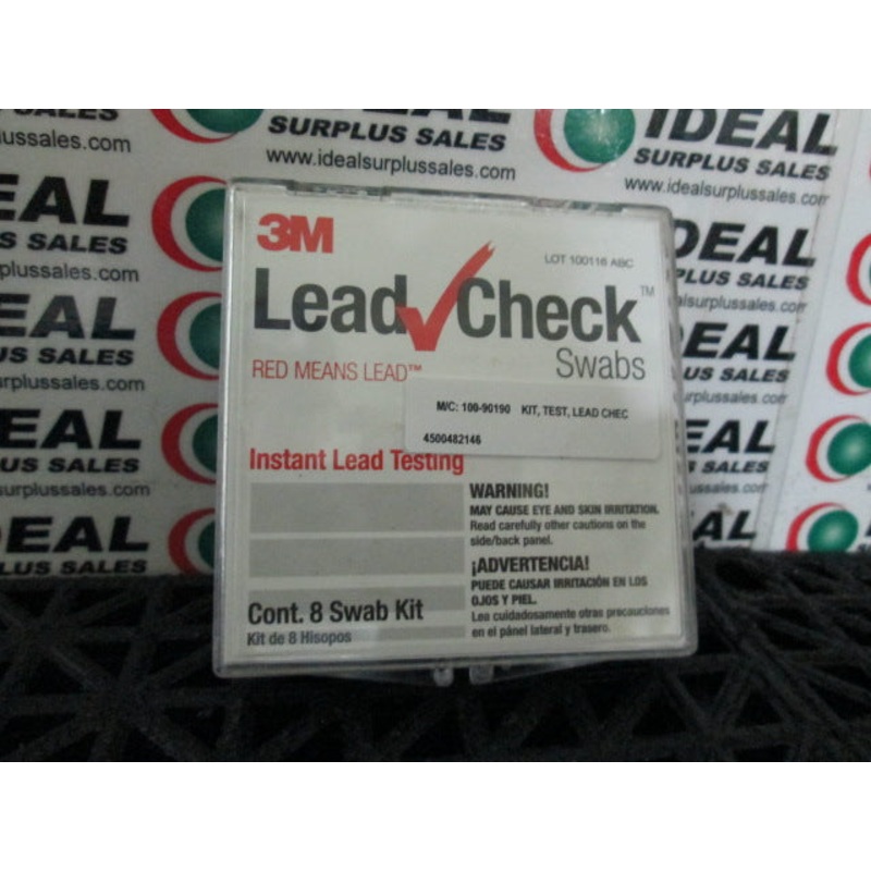 3M LEAD CHECK|Factory Sealed Packaging|New In Box|New No Box|Used|Reconditioned