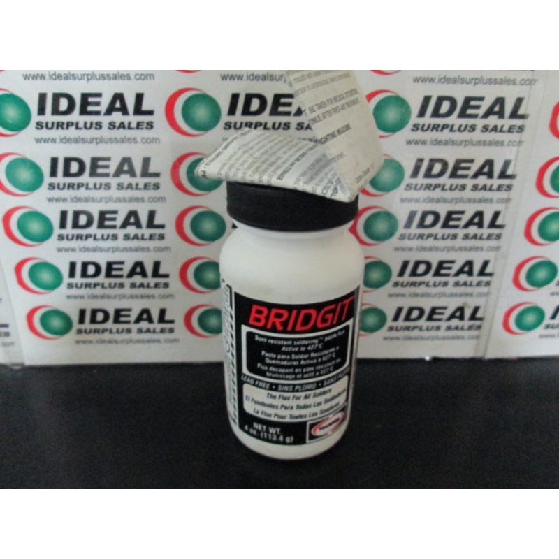 BRIDGIT BRPF4 SOLDERING FLUX|Factory Sealed Packaging|New In Box|New No Box|Used|Reconditioned