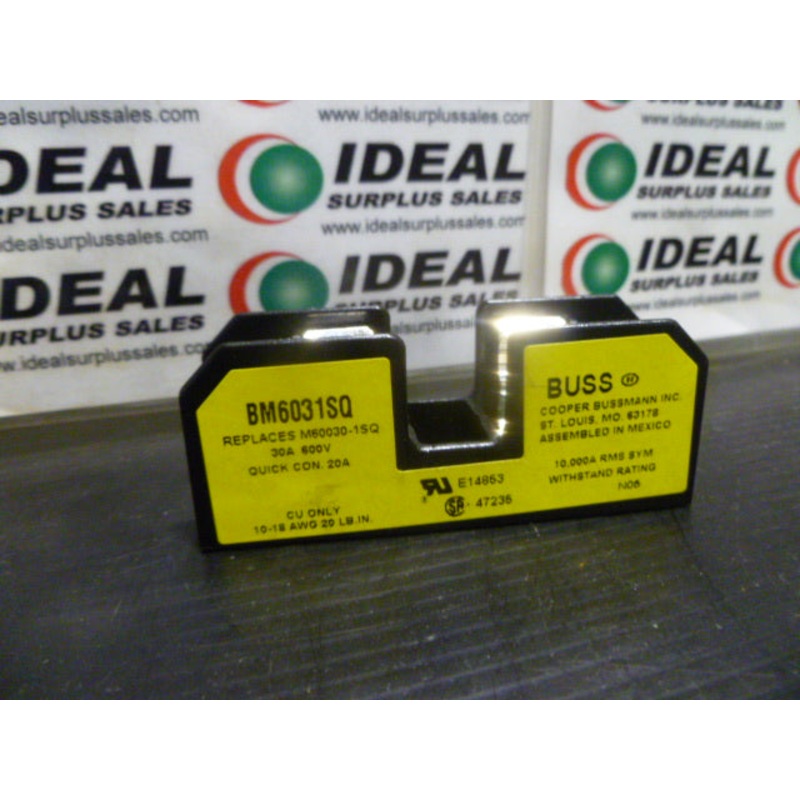 Bussmann BM6031SQ Fuse Holder Block 30A 600V