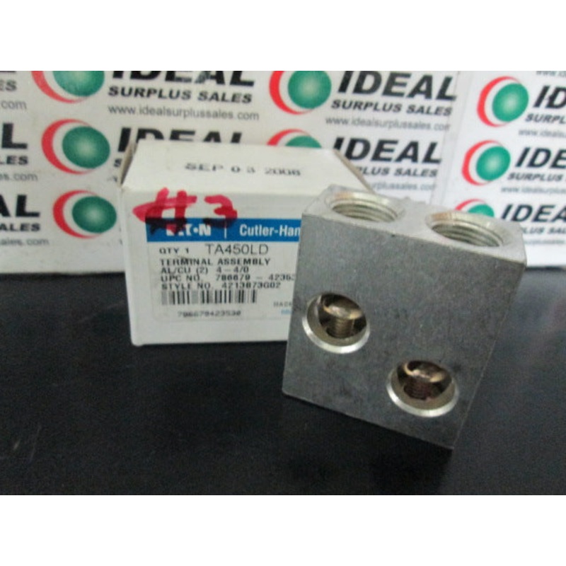 CUTLER HAMMER TA450LD HAMMER|Factory Sealed Packaging|New In Box|New No Box|Used|Reconditioned