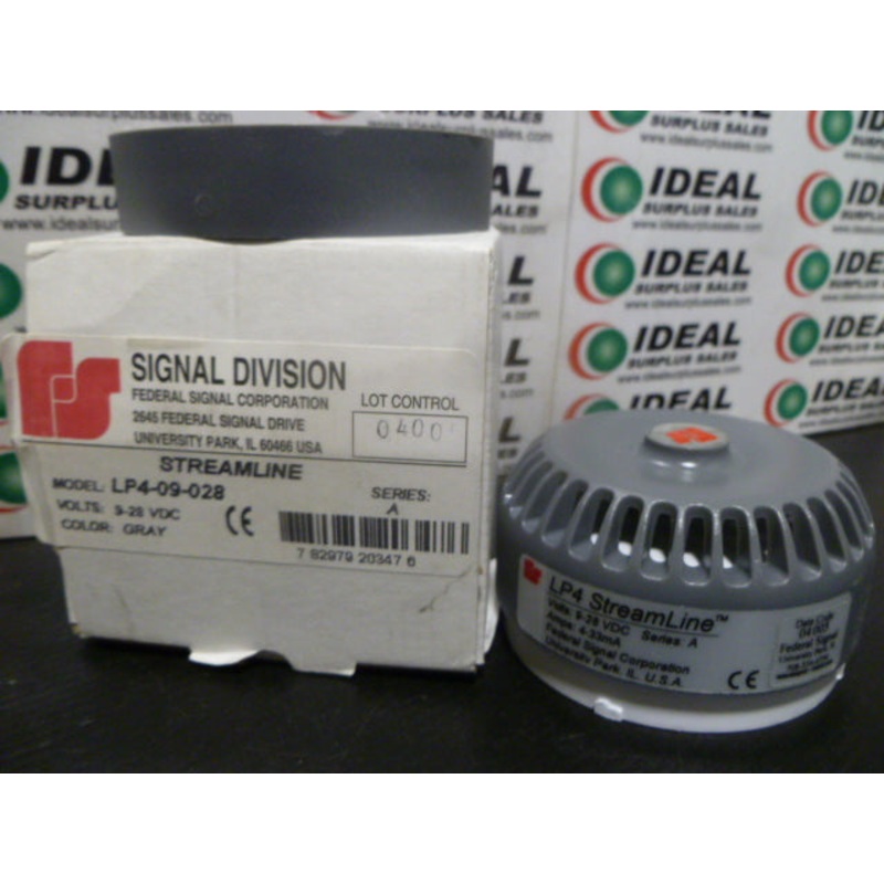 SIGNAL DEVISION LP409028|Factory Sealed Packaging|New In Box|New No Box|Used|Reconditioned