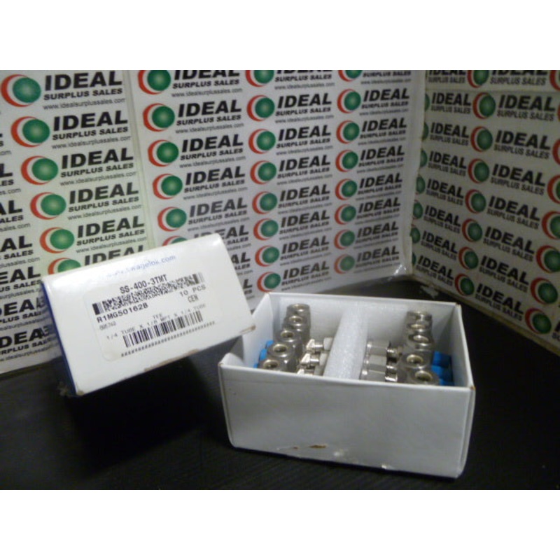 Swagelok SS-400-3TMT 1/4 x 1/8 NPT x 1/4 Run Tee (10 PCS)